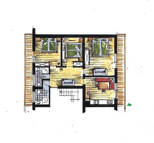 Apartman Rieser - Im Herzen Von - Sonniger Balkon - 3 Schlafzimmer *